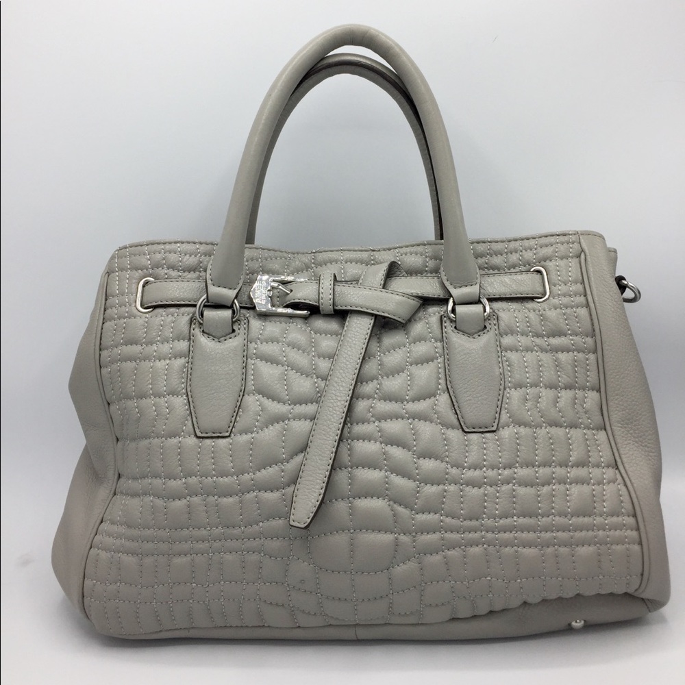 Aimee Kestenberg Quilted Gray Handbag